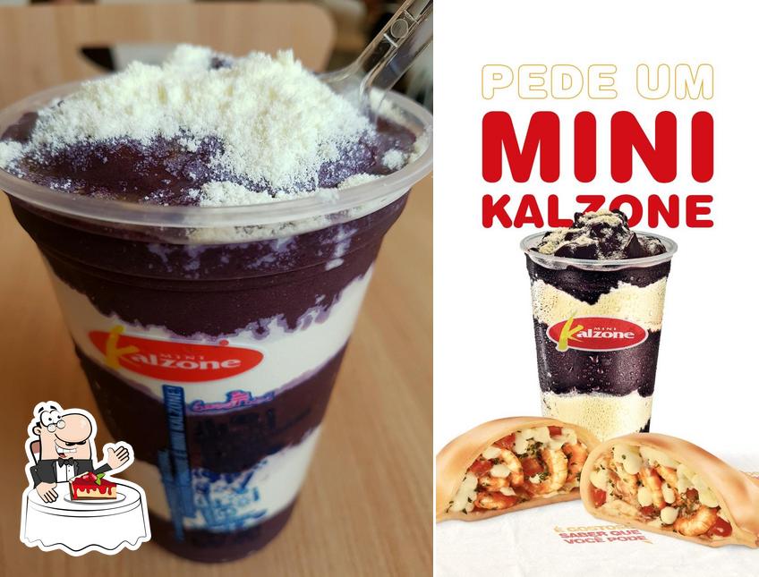 Mini Kalzone - Shopping Itaguaçu oferece uma gama de sobremesas