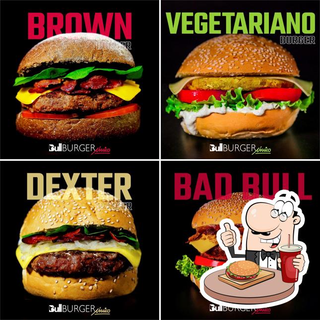 Os hambúrgueres do Bull Burger irão satisfazer diferentes gostos