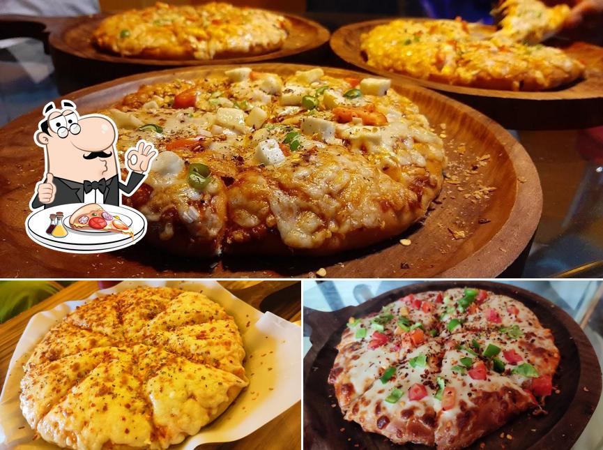 Pick pizza at Cafe Dreams