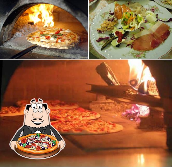 Ordina una pizza a Hotel Ristorante Alba Chiara Sant'Andrea