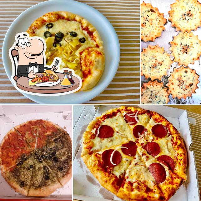 Try out different types of pizza