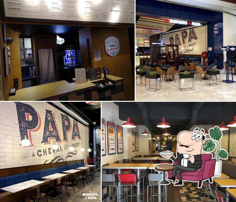 L'intérieur de Les Burgers de Papa