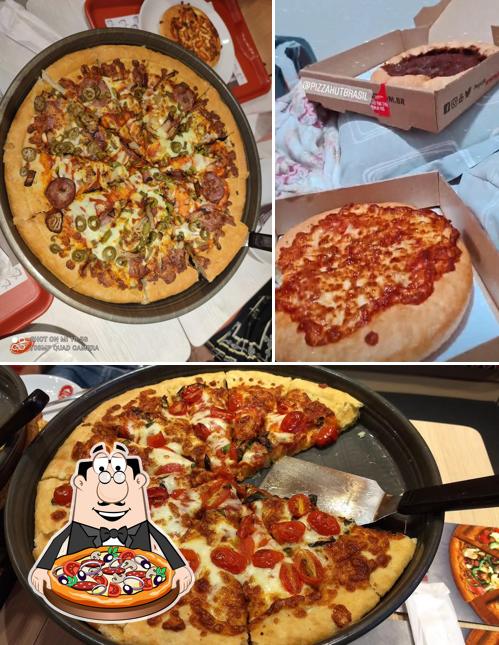 Escolha pizza no Pizza Hut