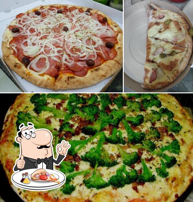 No Pizzaria Romana 1, você pode degustar pizza