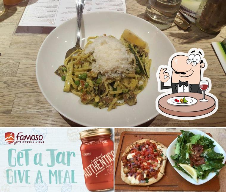 Meals at Famoso Italian Pizzeria - Jasper Ave