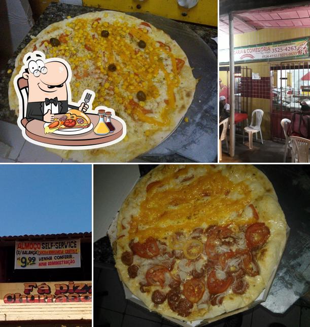 Escolha pizza no Fá Pizza