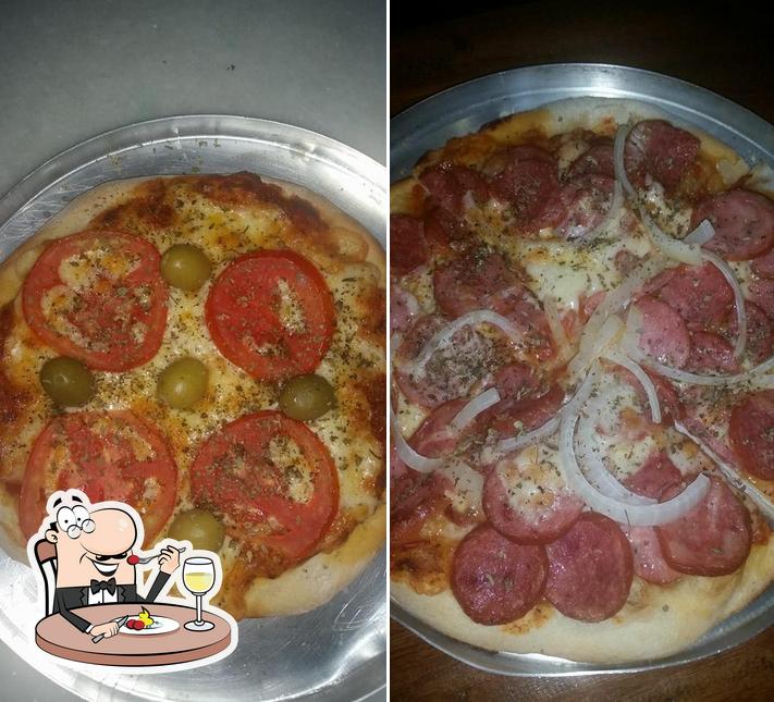 Platos en Casa Nostra - Salgados e Pizzas