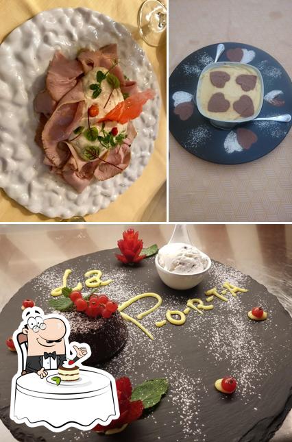 Ristorante pizzeria la porta offre un'ampia varietà di dolci