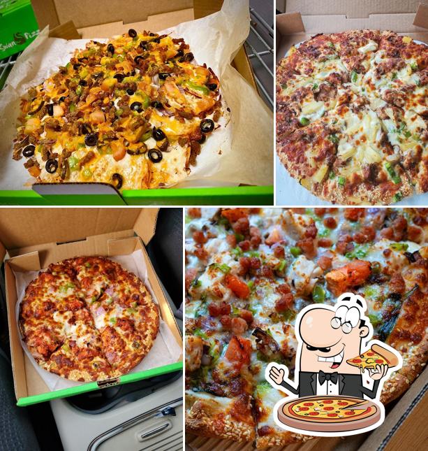 Try out different types of pizza