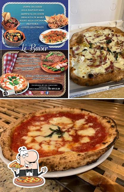 Scegli una pizza a Ristorante Pizzeria Le Baiser