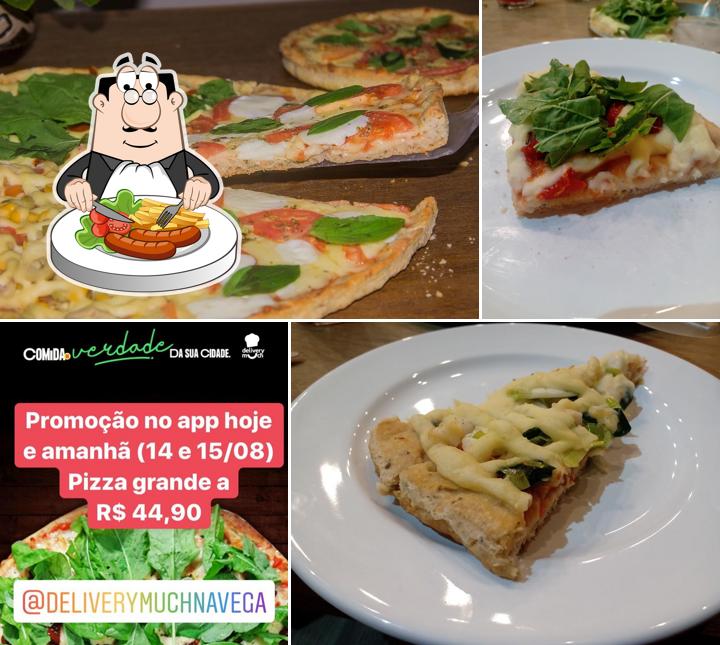 Comida em NaVeg Pizza