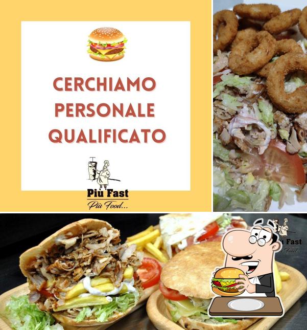 Попробуйте гамбургеры в "Più Fast Più Food"