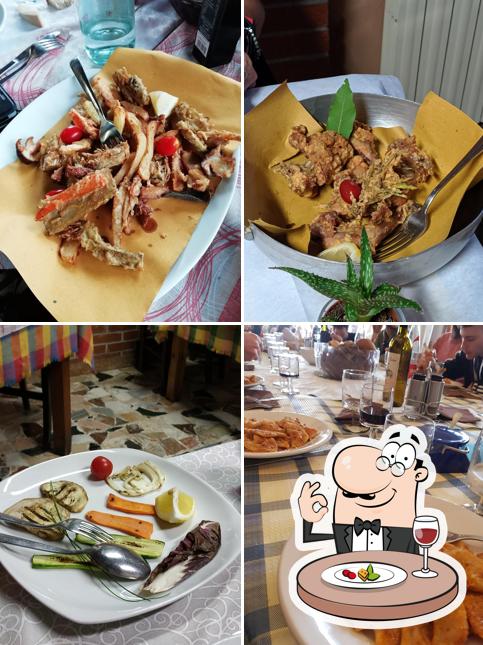 Platti al Trattoria Da Luciano Camaiore