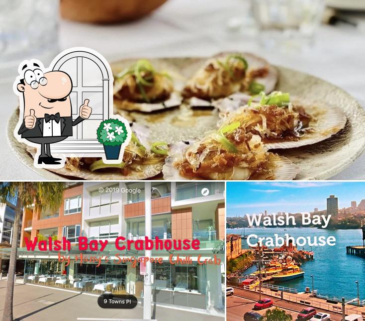 Las imágenes de exterior y comida en Walsh Bay Crabhouse