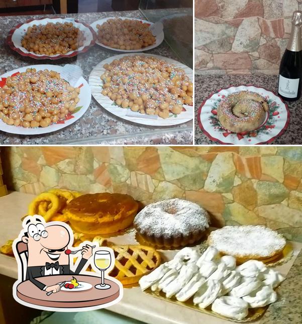 Golosità-Pizzeria Galluccio si caratterizza per la cibo e alcol