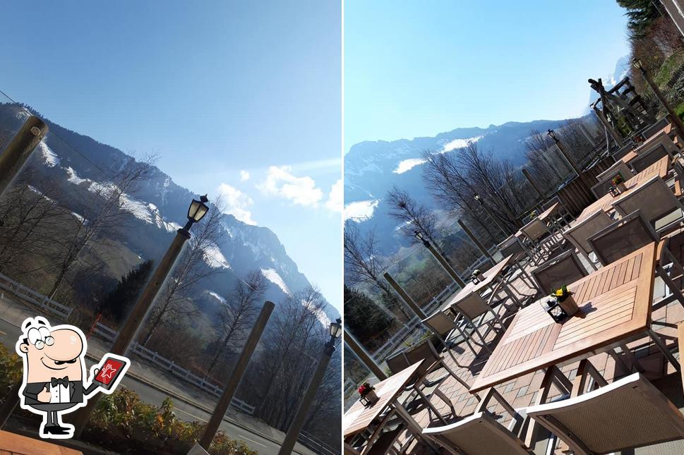 Gli esterni di Restaurant de La Tour Montsalvens