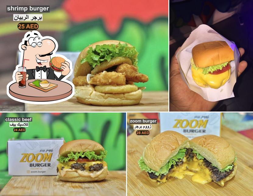 Get a burger at Zoom Burger