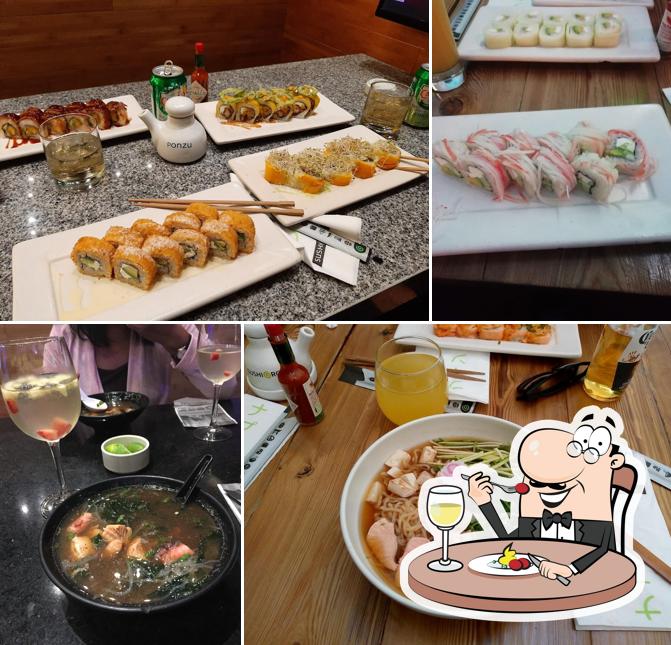 Еда в "Sushi Roll"