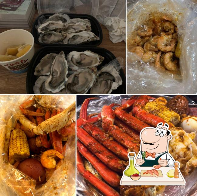 Get seafood at Tasty Crab House