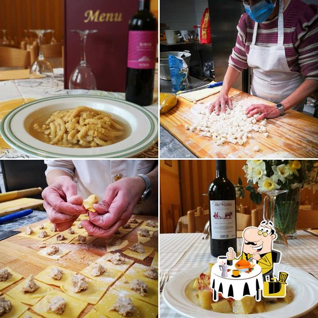 Platti al Trattoria da Fiorella