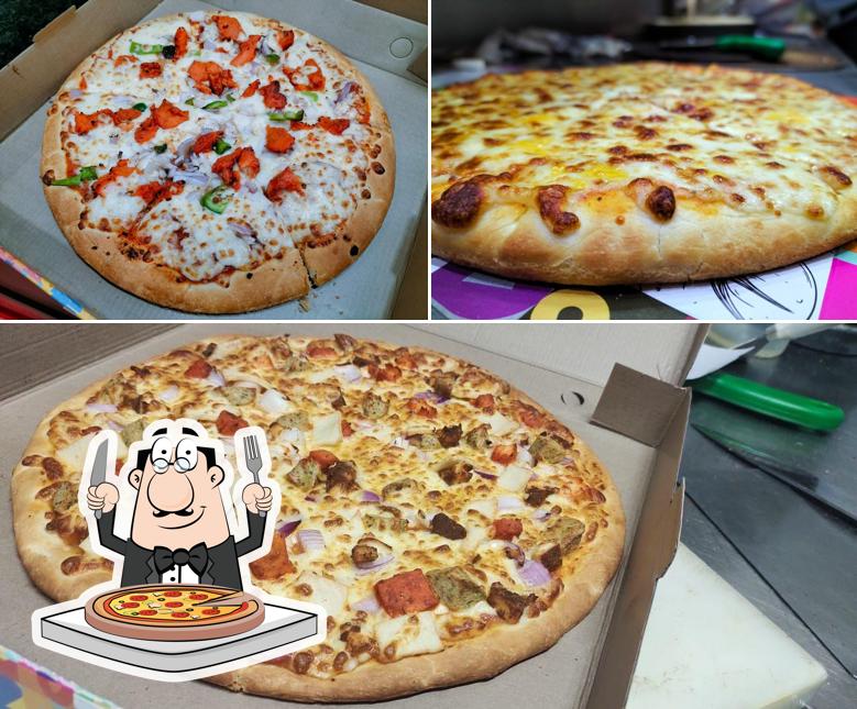Order various variants of pizza