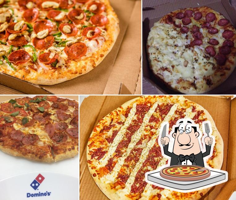 No Domino's Pizza - Madureira, você pode degustar pizza