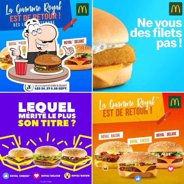 Essayez un hamburger à McDonald's