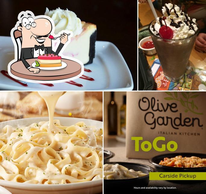 Olive Garden Italian Restaurant te ofrece distintos dulces