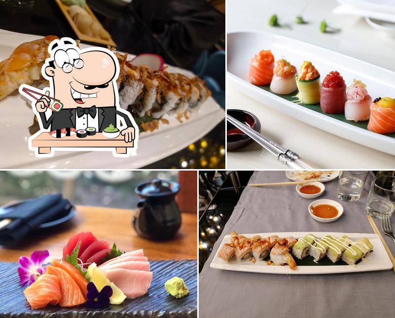 Ordina le diverse opzioni di sushi