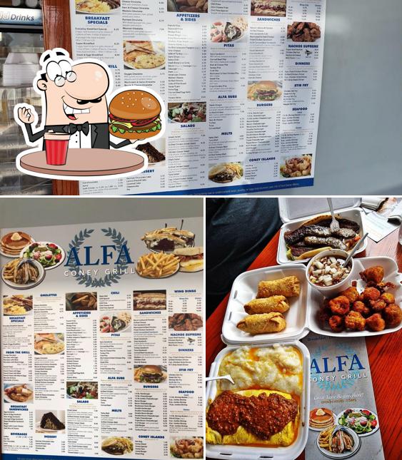 Alfa Coney Grill, Detroit - Restaurant menu, prices and reviews