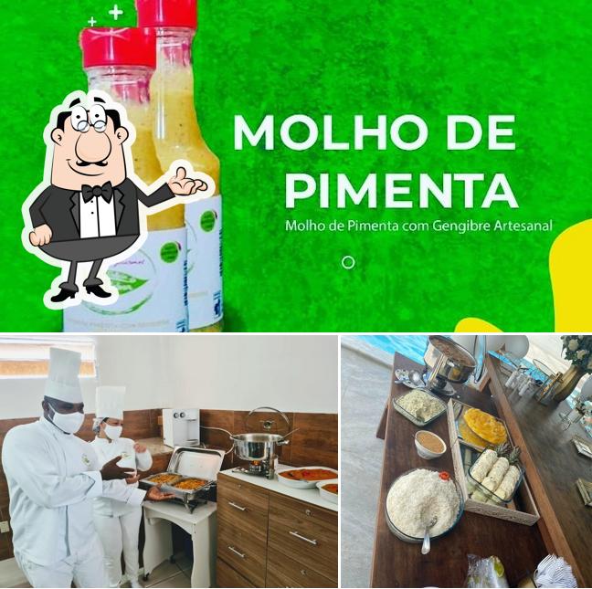 A foto da interior e bebida no Abarás e Acarajés Pimenta Ki Delicia De Sabor