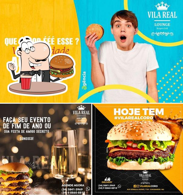 Os hambúrgueres do Vila Real Long irão satisfazer uma variedade de gostos