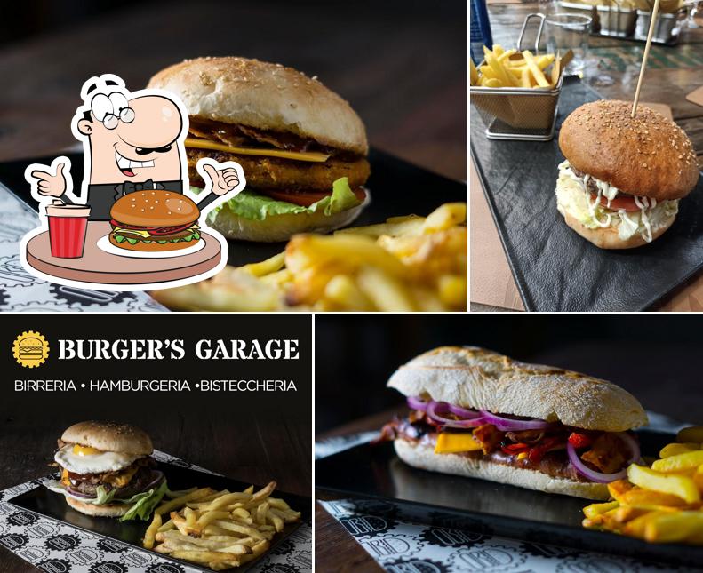 Prova un hamburger a Burger's Garage