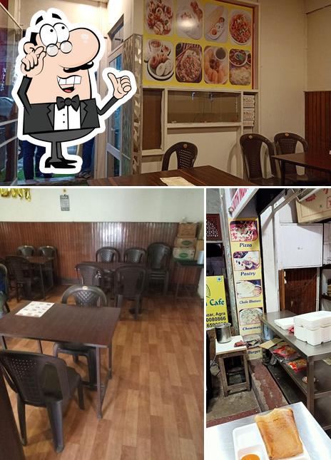 The interior of Madhuvan Cafe & Restaurant