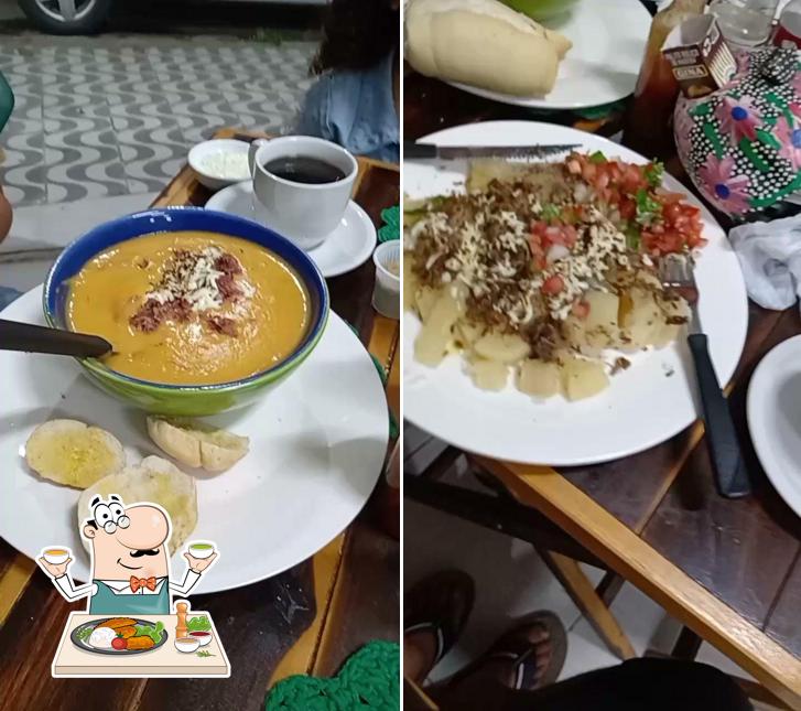 Comida em Oxente Soparia e Comedoria