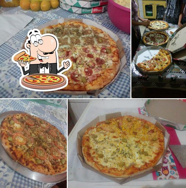 Experimente pizza no Pizzaria Ramal