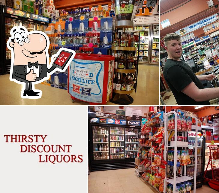 See this image of Thirsty Discount Liquors in DeKalb, IL