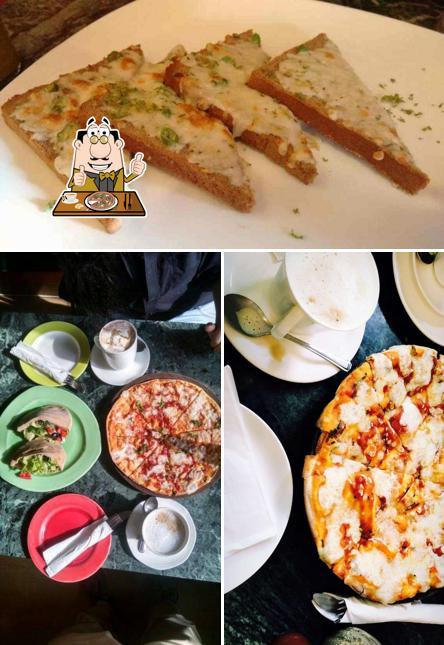 Try out pizza at Cafe Turtle