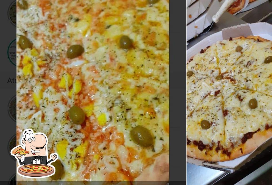 Consiga pizza no Estação da Pizza