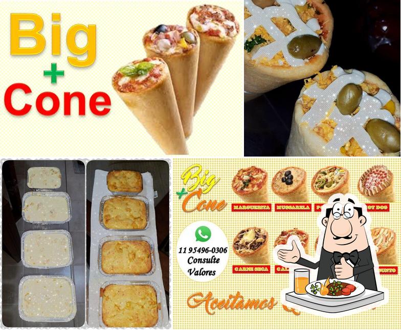 Comida em Big + Cone