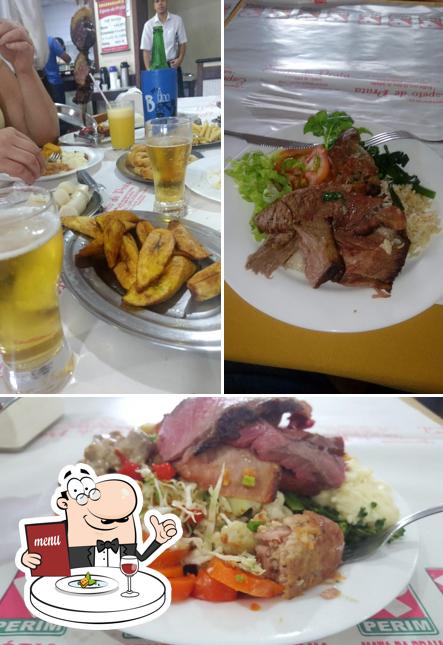 Comida em Churrascaria Espeto de Prata