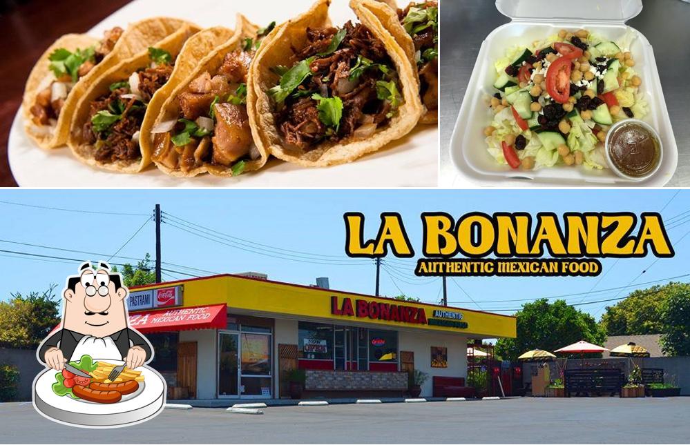 Food at La Bonanza Authentic Mexican Food