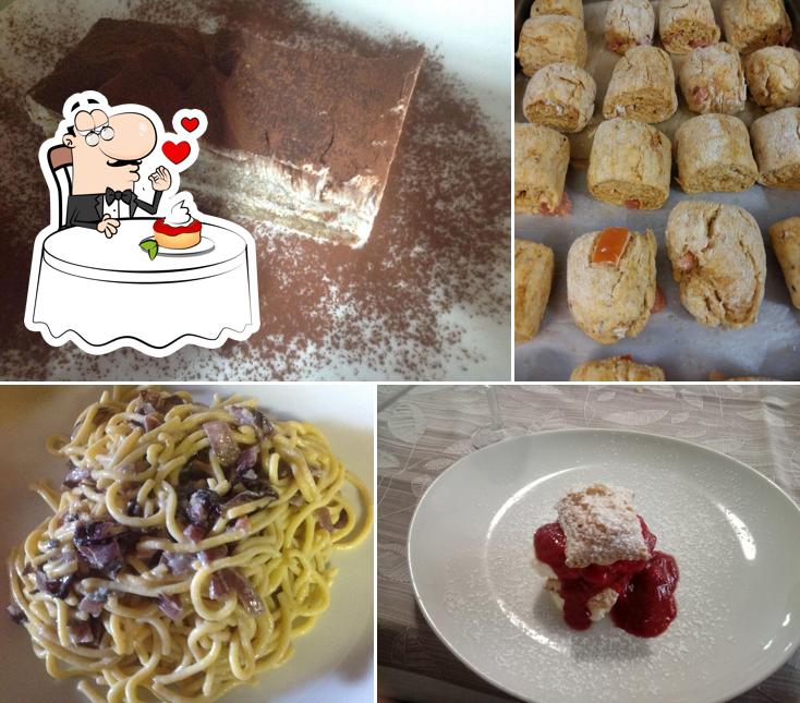 Trattoria Stazione Montecchio Precalcino di MILANO Michela - Cucina casalinga tiene gran variedad de dulces