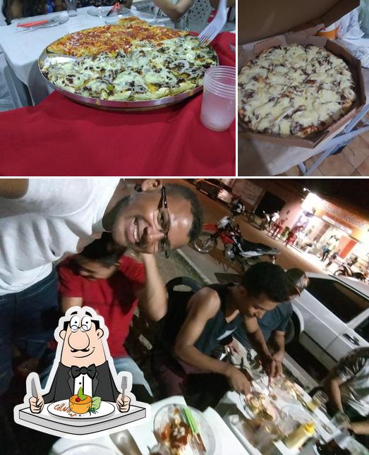 Comida em Pizzaria Redonda - Pizzas e Lanches