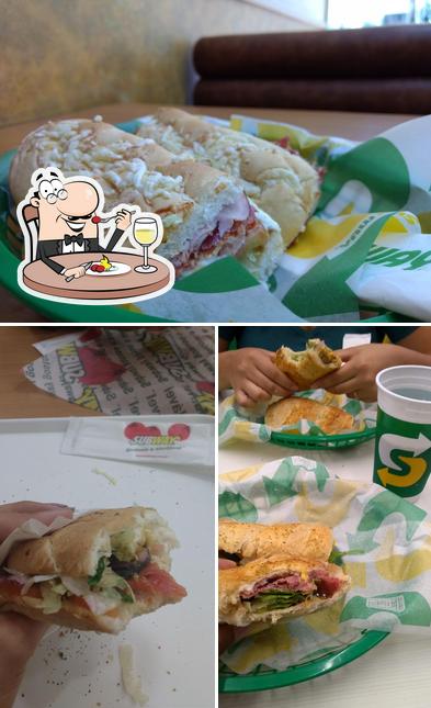 Platos en Subway