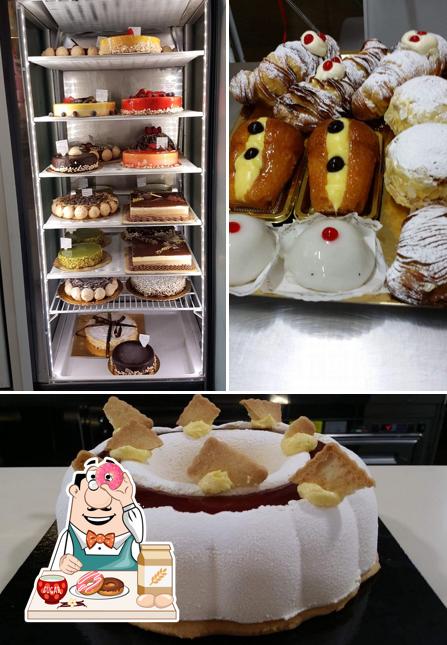 Bar Pasticceria Gelateria Tabaccheria Dell'Alba offers a variety of sweet dishes