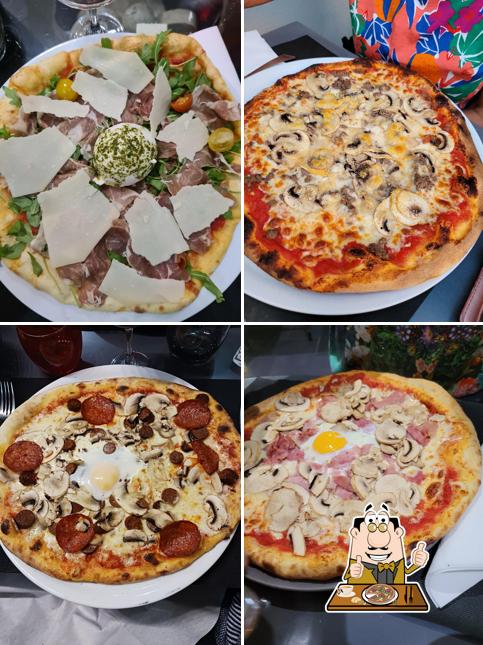 Choisissez des pizzas à Villa de Vinci