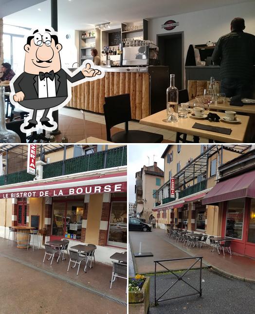 L'intérieur de Le Bistrot de la Bourse Cahors