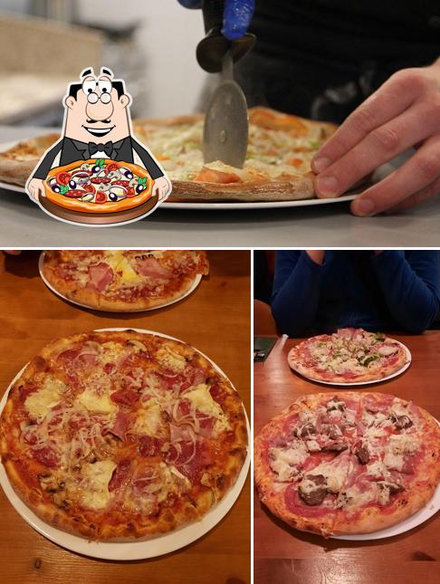 Essayez des pizzas à Pizzeria Di Stefano