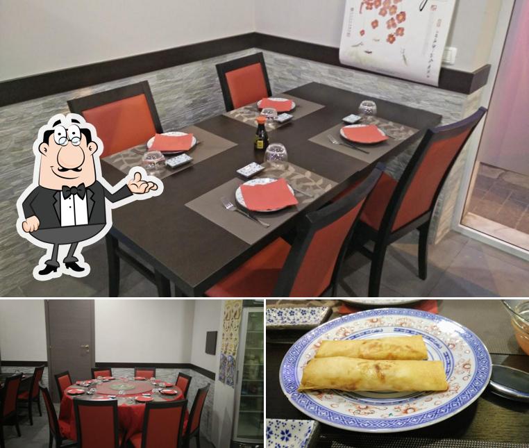 La foto della interni e cibo di Ristorante Sushi "La Pace"